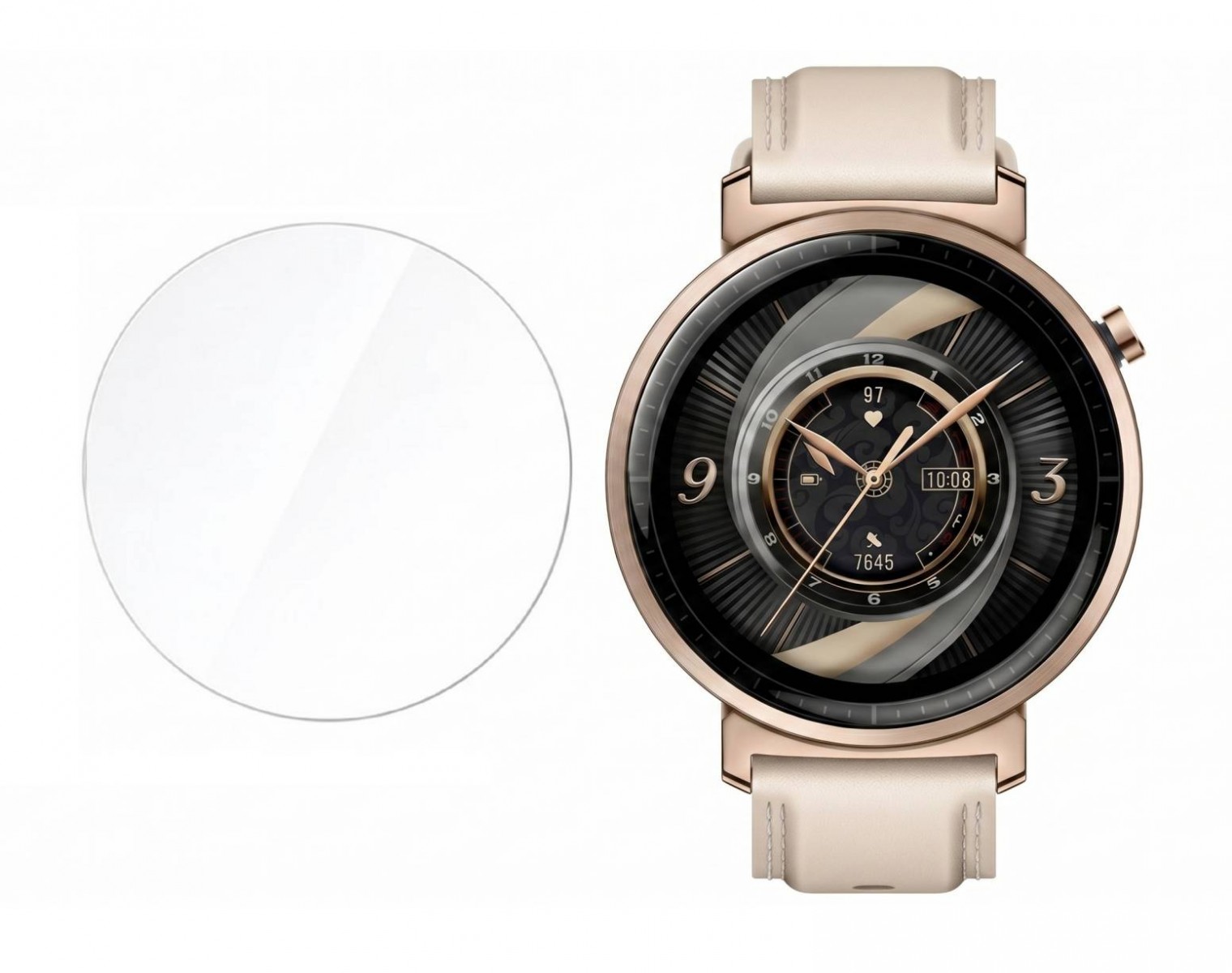 Ochranná fólie RedGlass na chytré hodinky Honor Watch GS 5 6 ks