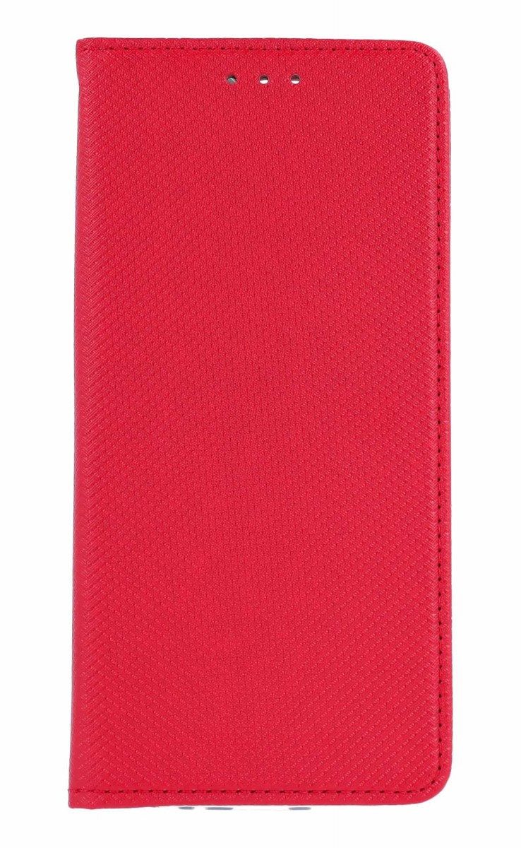 Knížkové pouzdro TopQ Smart Magnet na mobil Xiaomi Redmi 15C červené