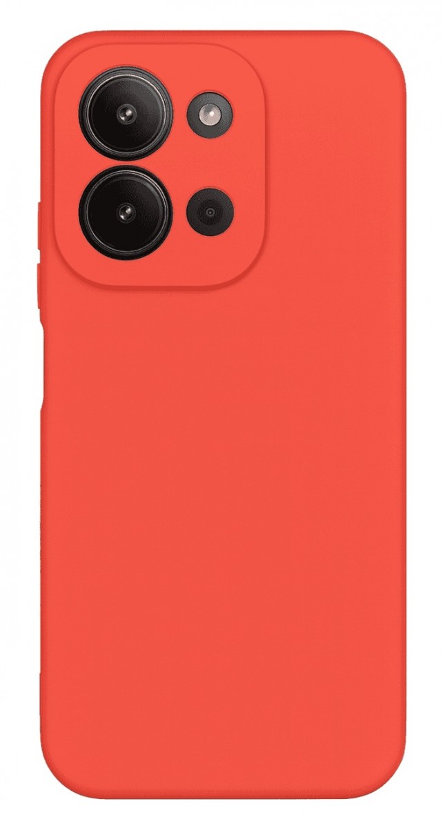 Zadní kryt TopQ Soft na mobil Xiaomi Redmi 15C červený