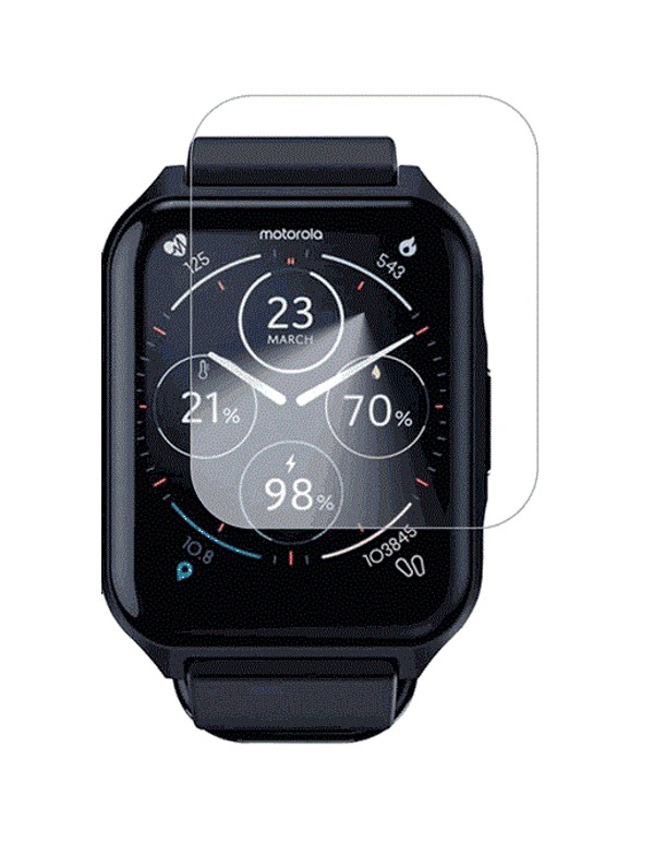 Ochranná fólie RedGlass na chytré hodinky Motorola Moto Watch 70 6 ks