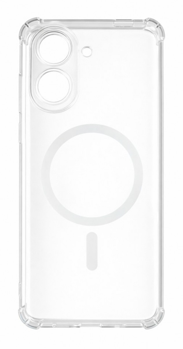 Odolný zadní kryt TopQ Magsafe na mobil Xiaomi Redmi A5 průhledný