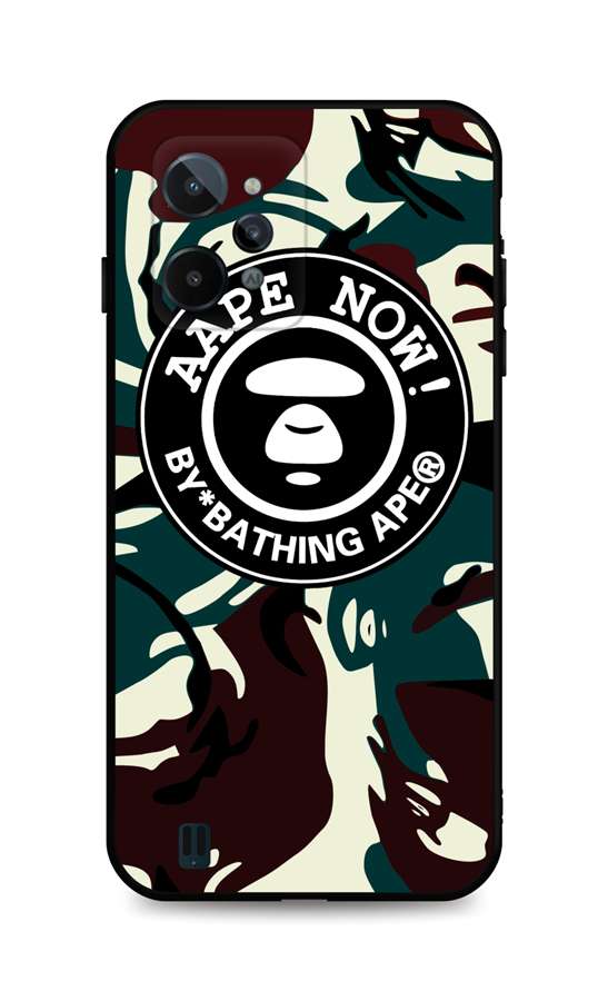 Zadní 3D silikonový kryt TopQ na mobil Realme C31 Army