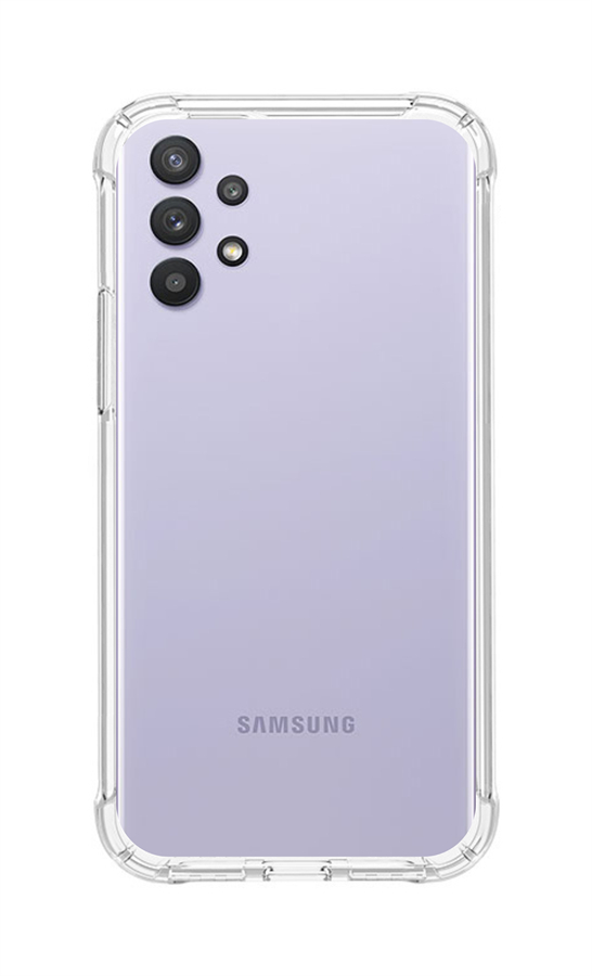 Odolný zadní kryt TopQ na mobil Samsung A32 5G průhledný