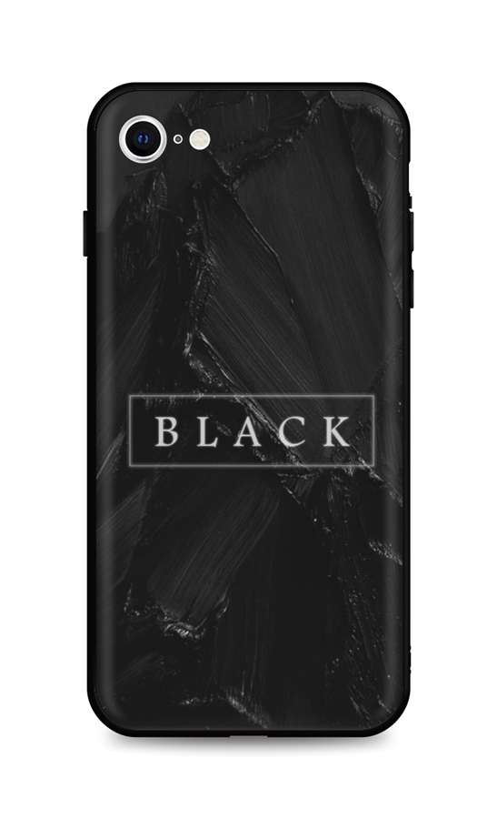 Zadní pevný kryt TopQ LUXURY na mobil iPhone SE 2022 Black