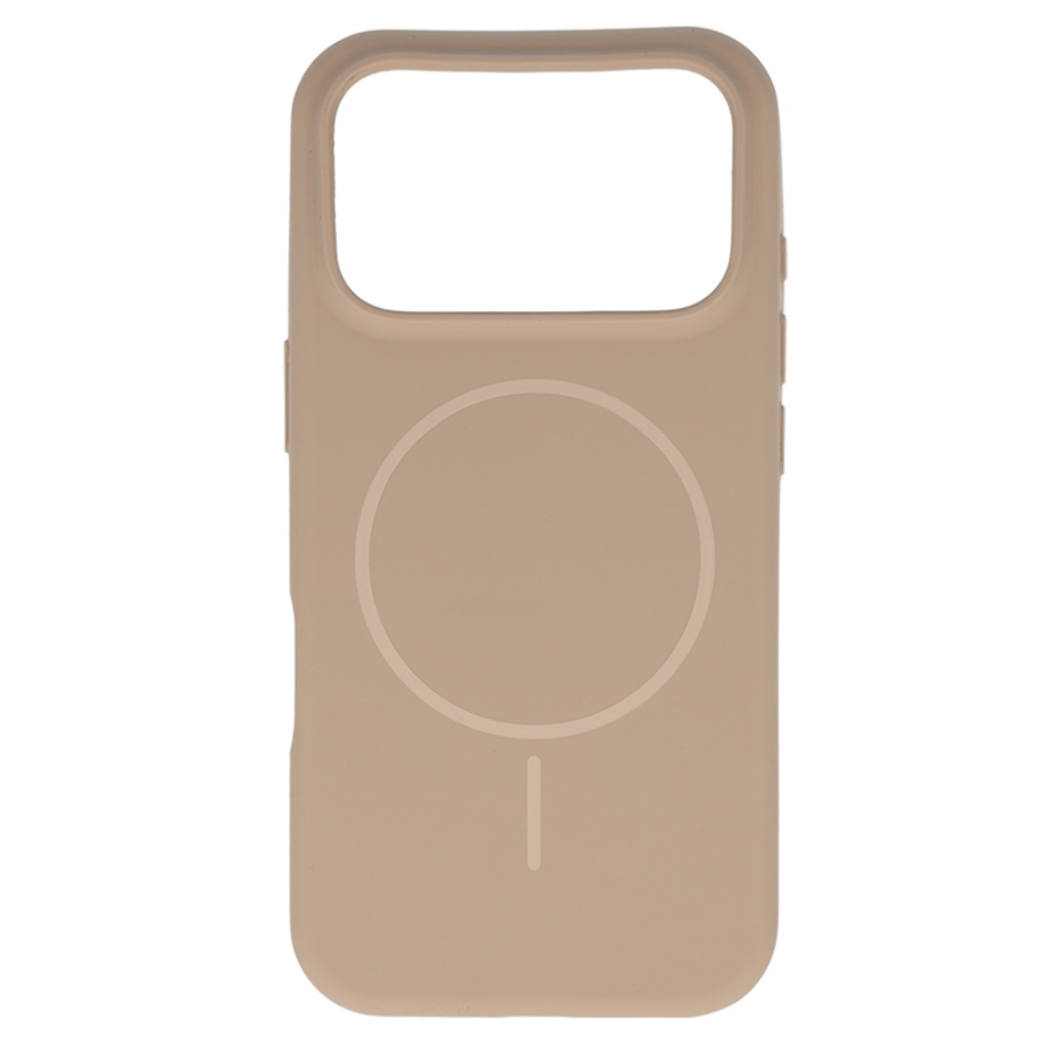 Zadní kryt Magsafe Slim Silicone pro iPhone 17 Pro brown