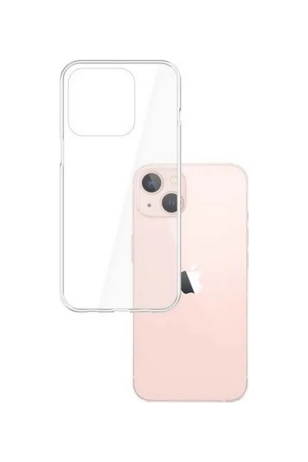 Zadní kryt 3mk na mobil iPhone 14 průhledný
