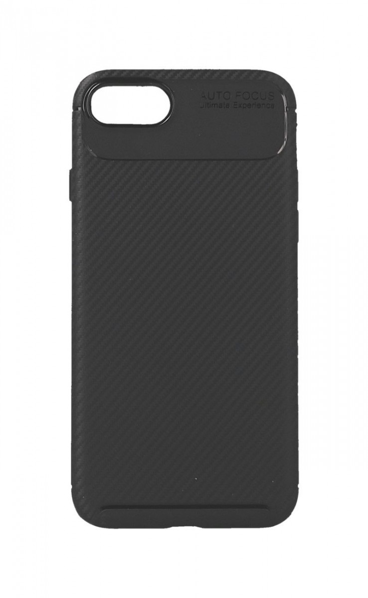 Zadní kryt TopQ Carbon Elite na mobil iPhone SE 2020 černý