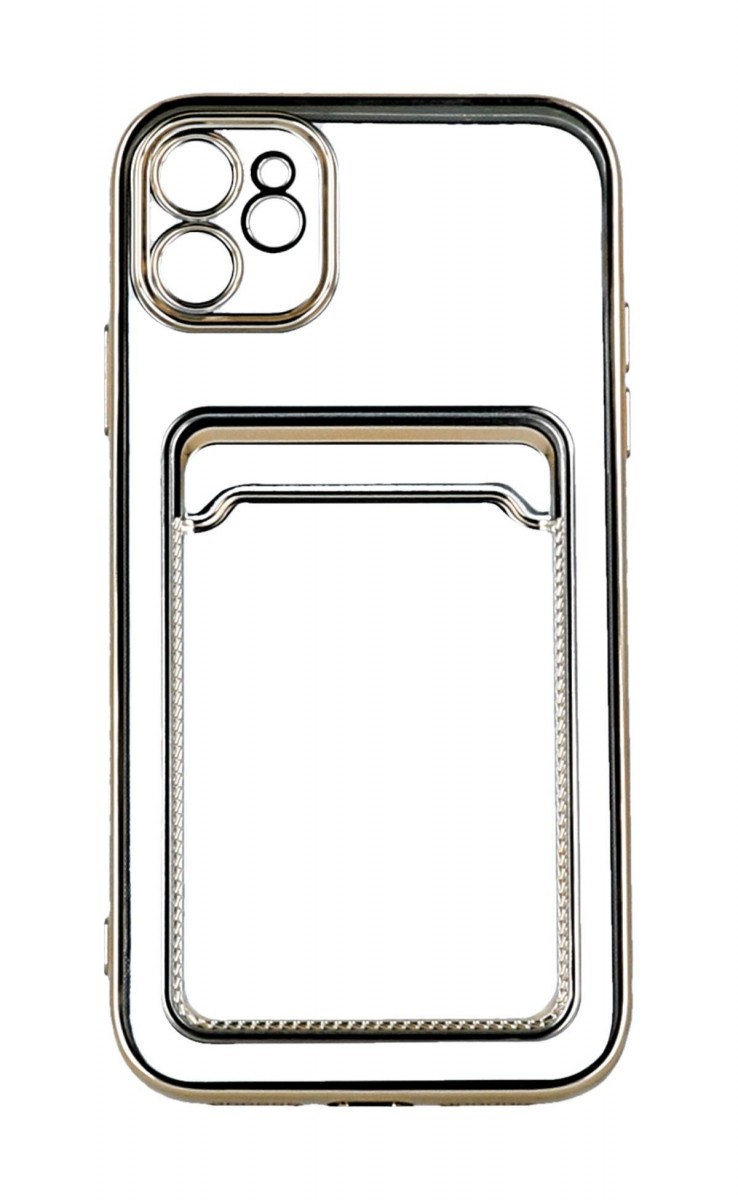 Zadní kryt TopQ Pocket na mobil iPhone 11 zlatý