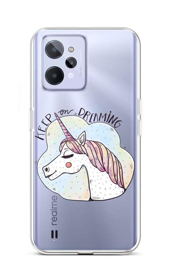 Zadní silikonový kryt TopQ na mobil Realme C31 Dreaming