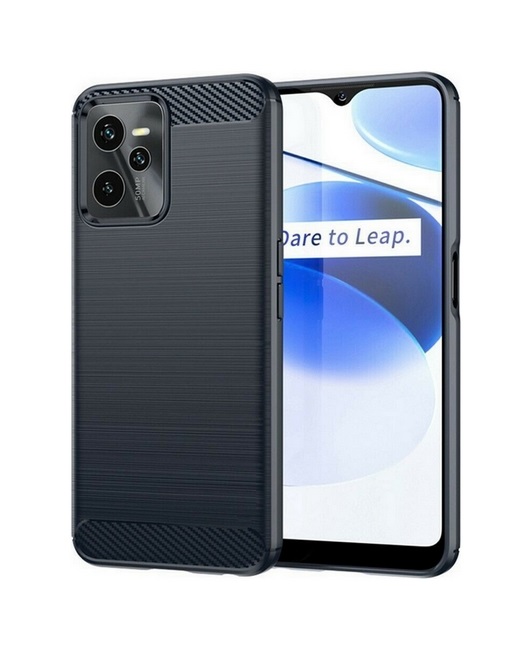Zadní silikonový kryt TopQ na mobil Realme C35 černý