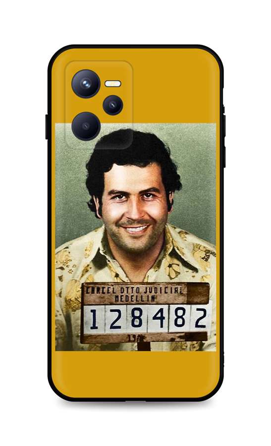 Zadní kryt TopQ DARK na mobil Realme C35 Pablo Escobar