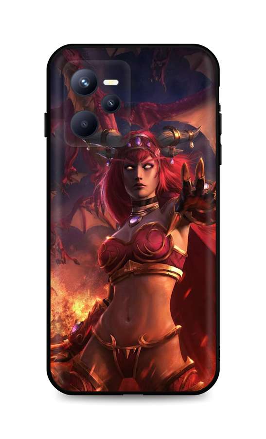Zadní kryt TopQ DARK na mobil Realme C35 Heroes Of The Storm