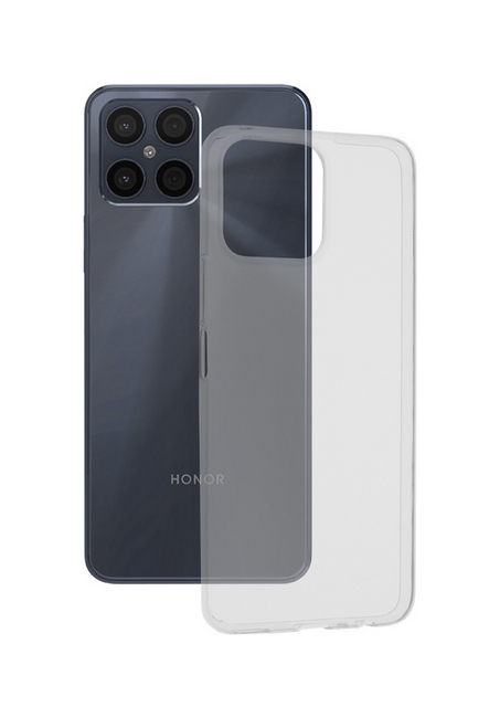 Zadní kryt TopQ na mobil Honor X8 1 mm průhledný
