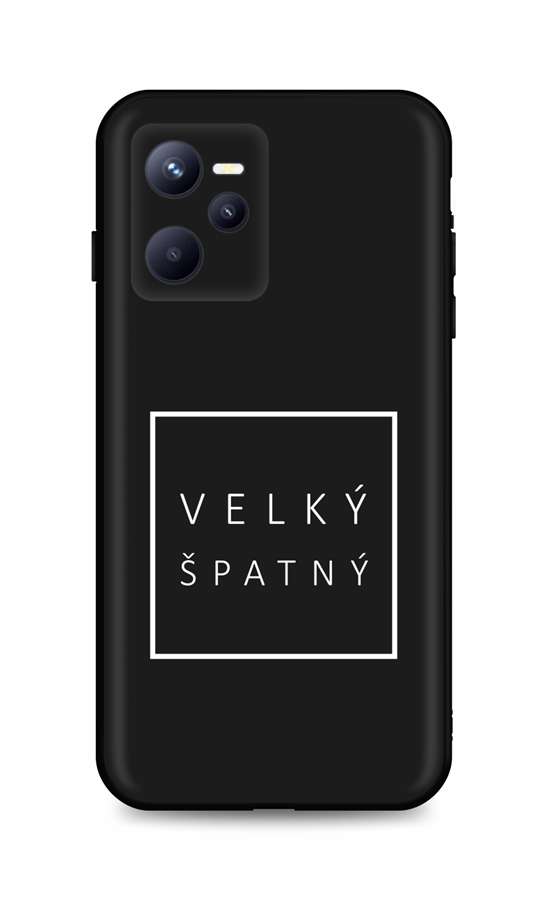 Zadní kryt TopQ DARK na mobil Realme C35 Velký špatný