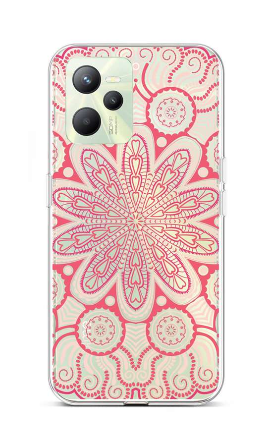 Zadní kryt TopQ na mobil Realme C35 Romantic Mandala