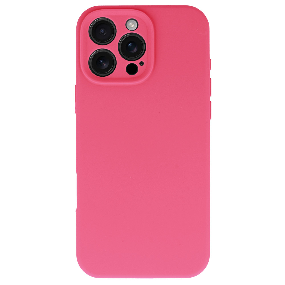 Zadní kryt Silicone Lite pro iPhone 16 Pro Max fuchsiový
