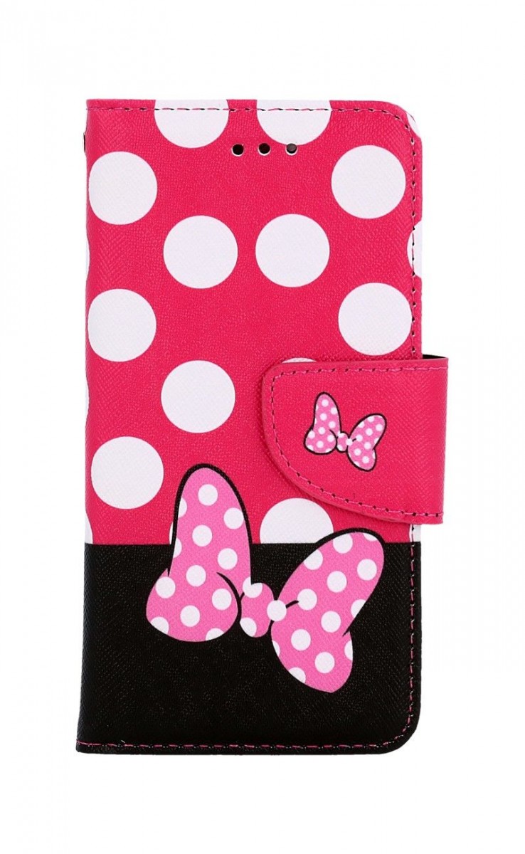 Knížkové pouzdro TopQ na mobil iPhone SE 2022 Minnie Mouse