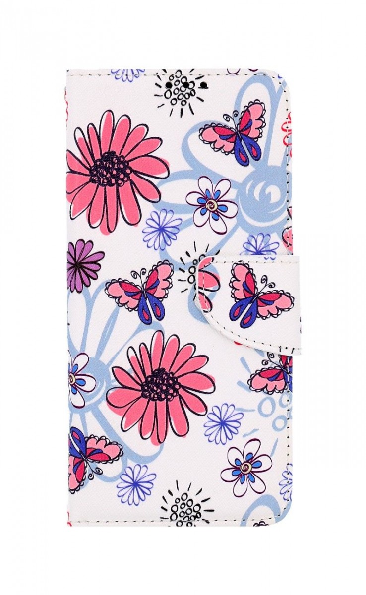 Knížkové pouzdro TopQ na mobil Vivo Y01 Flowers