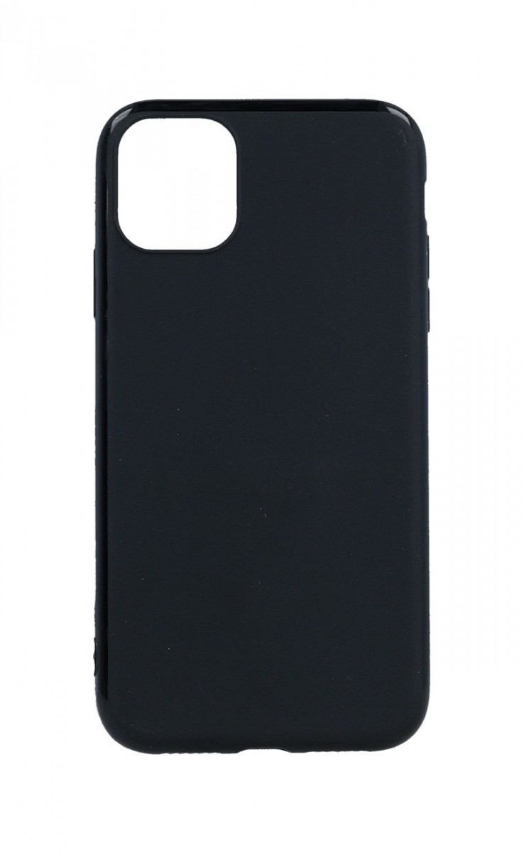 Zadní kryt TopQ SOFT na mobil iPhone 11 černý matný