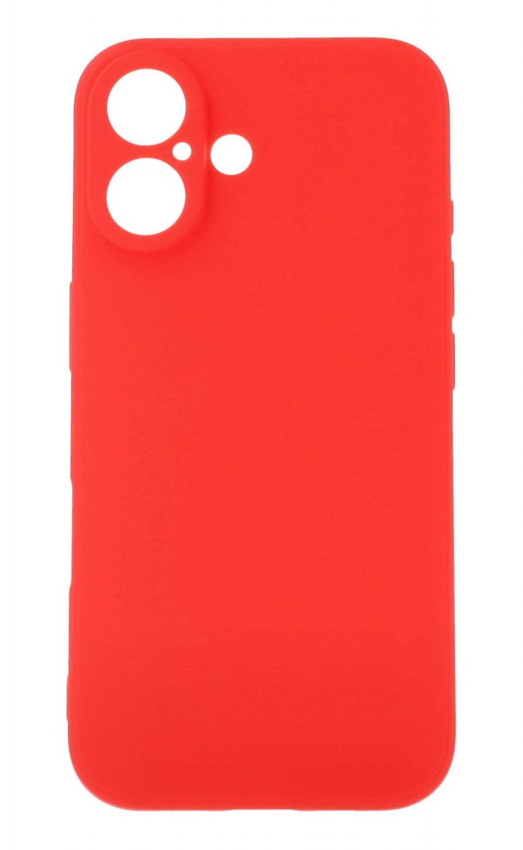 Zadní kryt TopQ Pastel na mobil iPhone 16 červený
