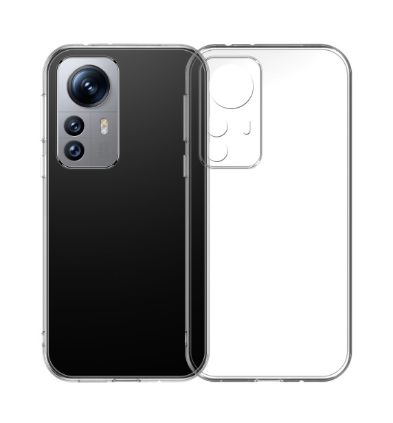 Zadní kryt TopQ Ultra Clear na mobil Xiaomi Redmi Note 12S průhledný