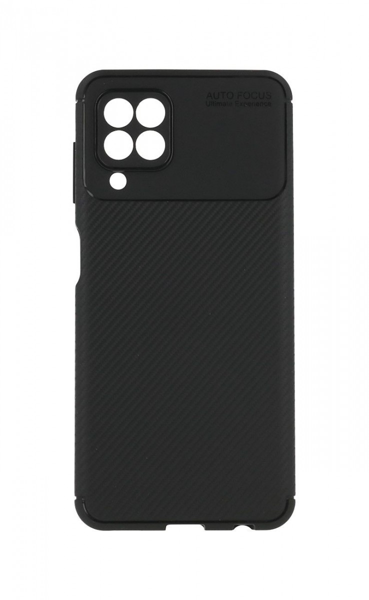 Zadní silikonový kryt Vennus Carbon Elite na mobil Samsung A22 černý