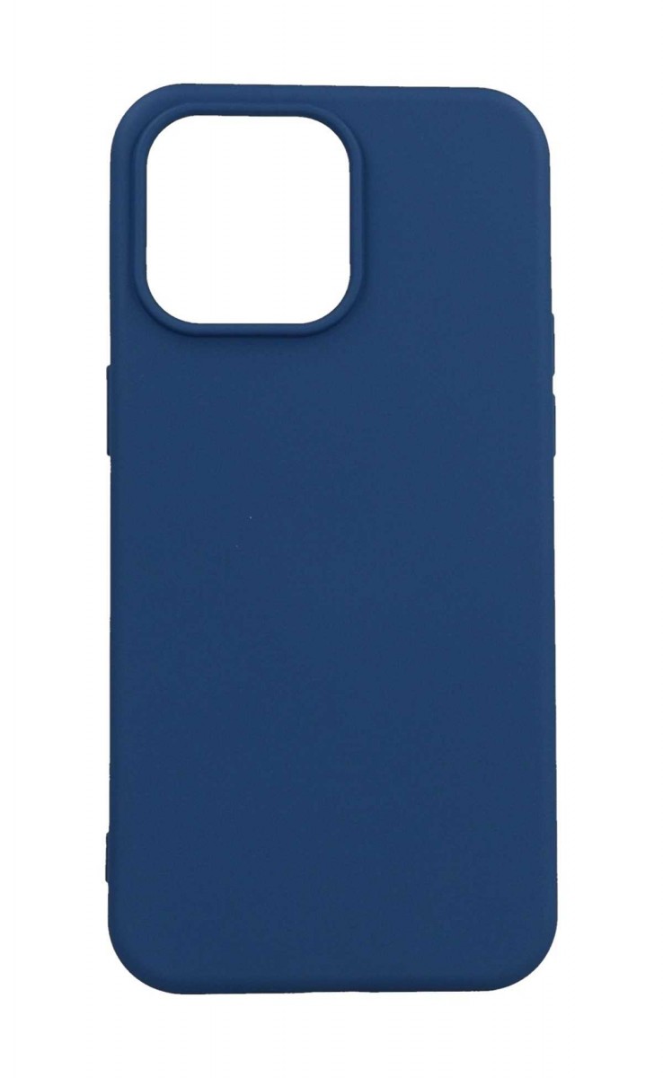 Zadní kryt TopQ Essential na mobil iPhone 15 Pro Max ocelově modrý