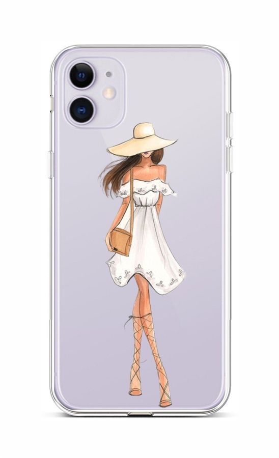 Zadní silikonový kryt na mobil iPhone 11 Lady 5