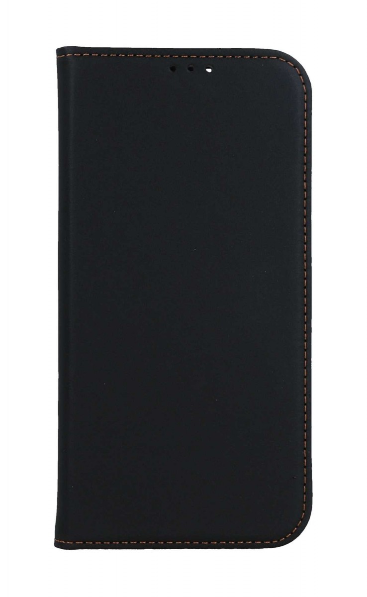 Knížkové pouzdro TopQ Leather SMART PRO na mobil iPhone 15 Pro Max černé