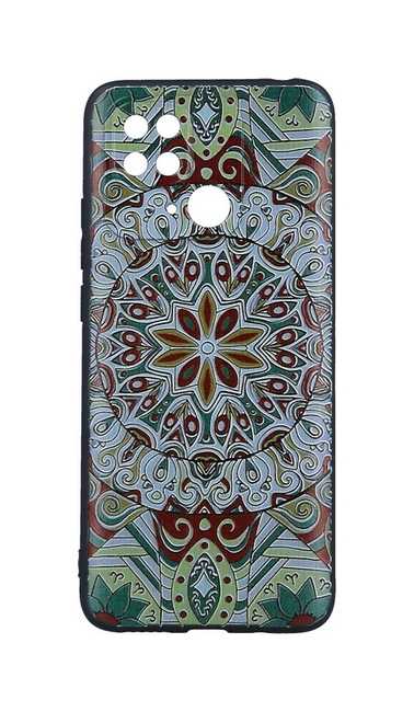 Zadní 3D kryt TopQ na mobil Xiaomi Redmi 10C Barevná mandala