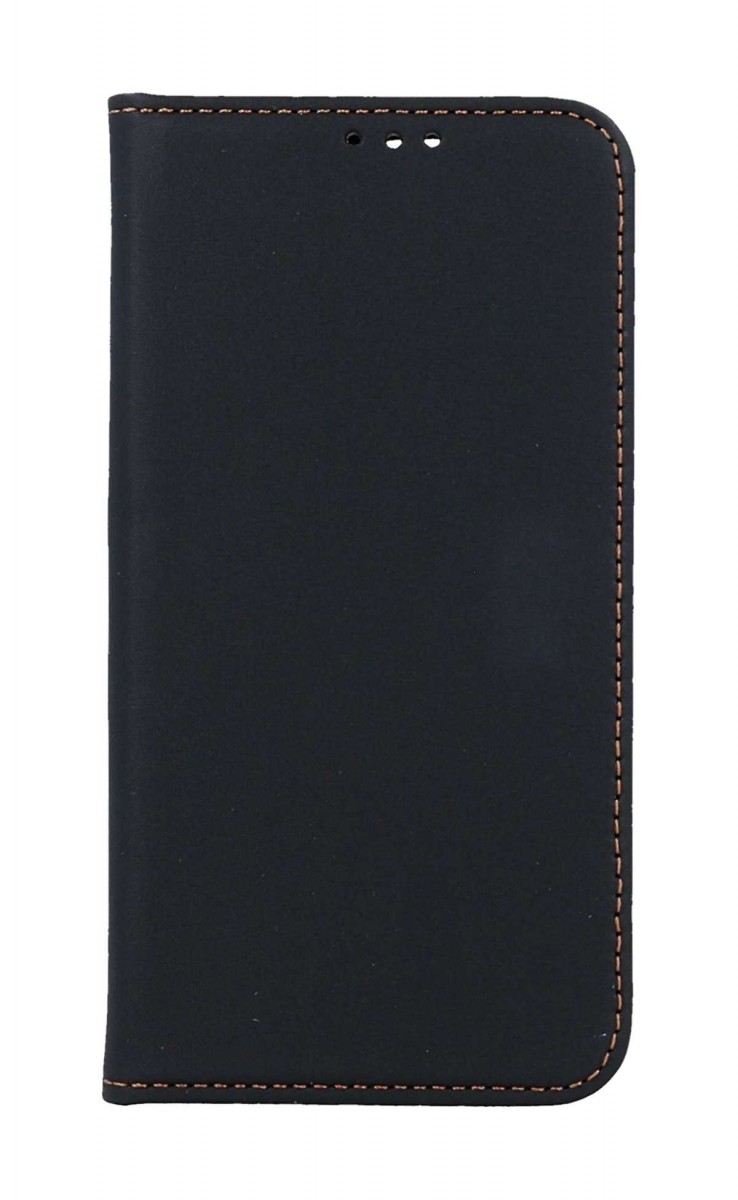 Knížkové pouzdro TopQ Leather SMART PRO na mobil iPhone 15 Pro černé