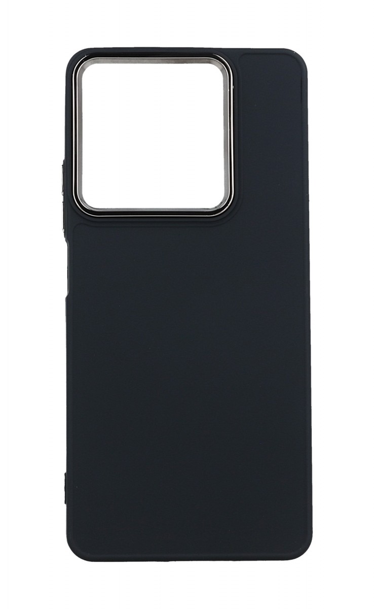 Zadní kryt TopQ Frame na mobil Xiaomi Redmi Note 14 černý