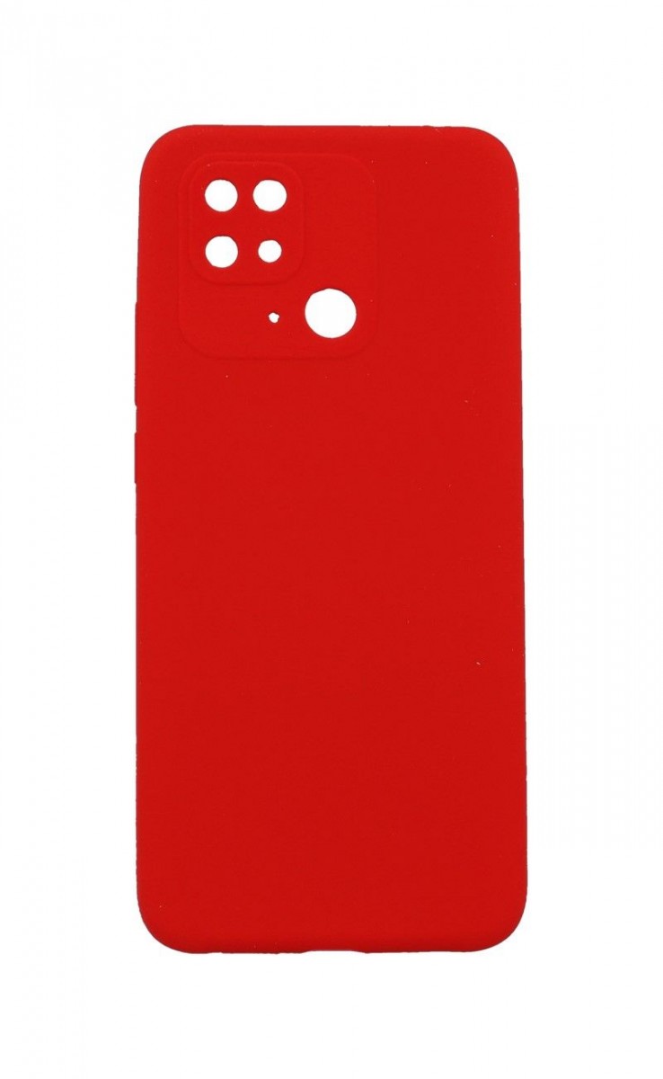 Zadní kryt TopQ Essential na mobil Xiaomi Redmi 10C červený VADA