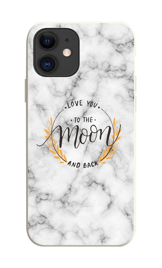 Zadní kryt TopQ na mobil iPhone 11 Mramor Moon