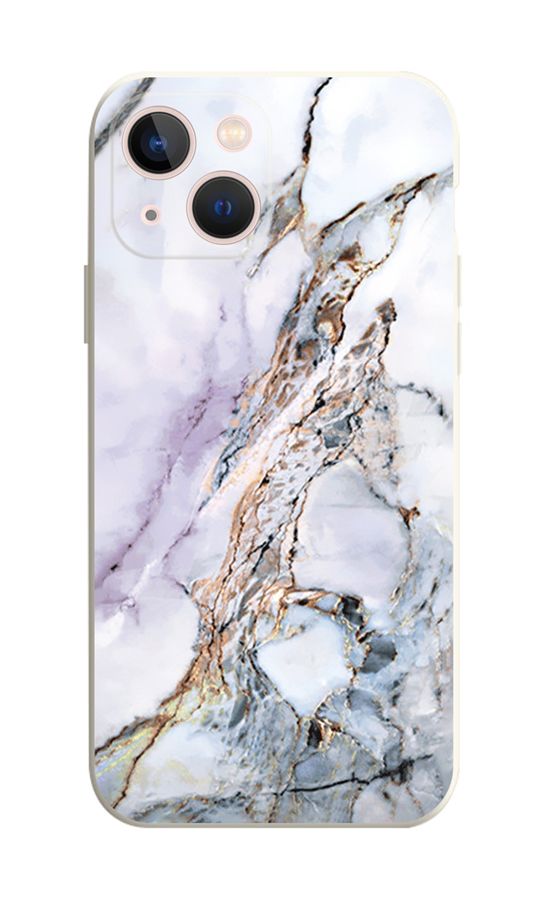Zadní kryt TopQ na mobil iPhone 13 Mramor barevný