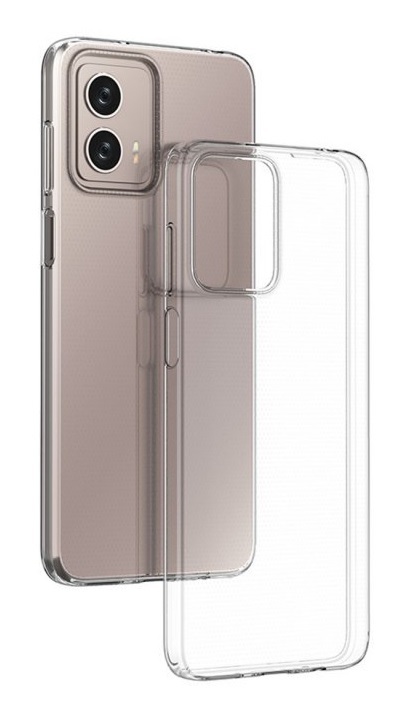 Ultratenký zadní kryt TopQ na mobil Motorola Moto G53 5G 0,5 mm průhledný