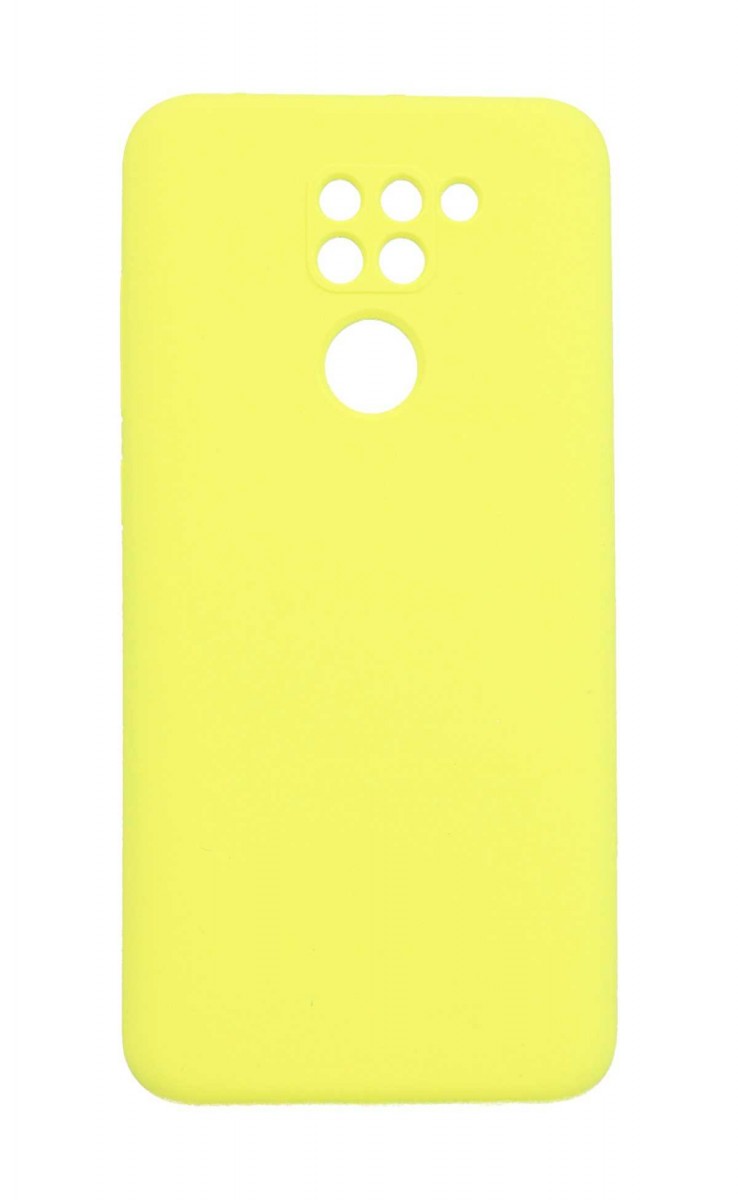 Zadní kryt TopQ Essential na mobil Xiaomi Redmi Note 9 žlutý