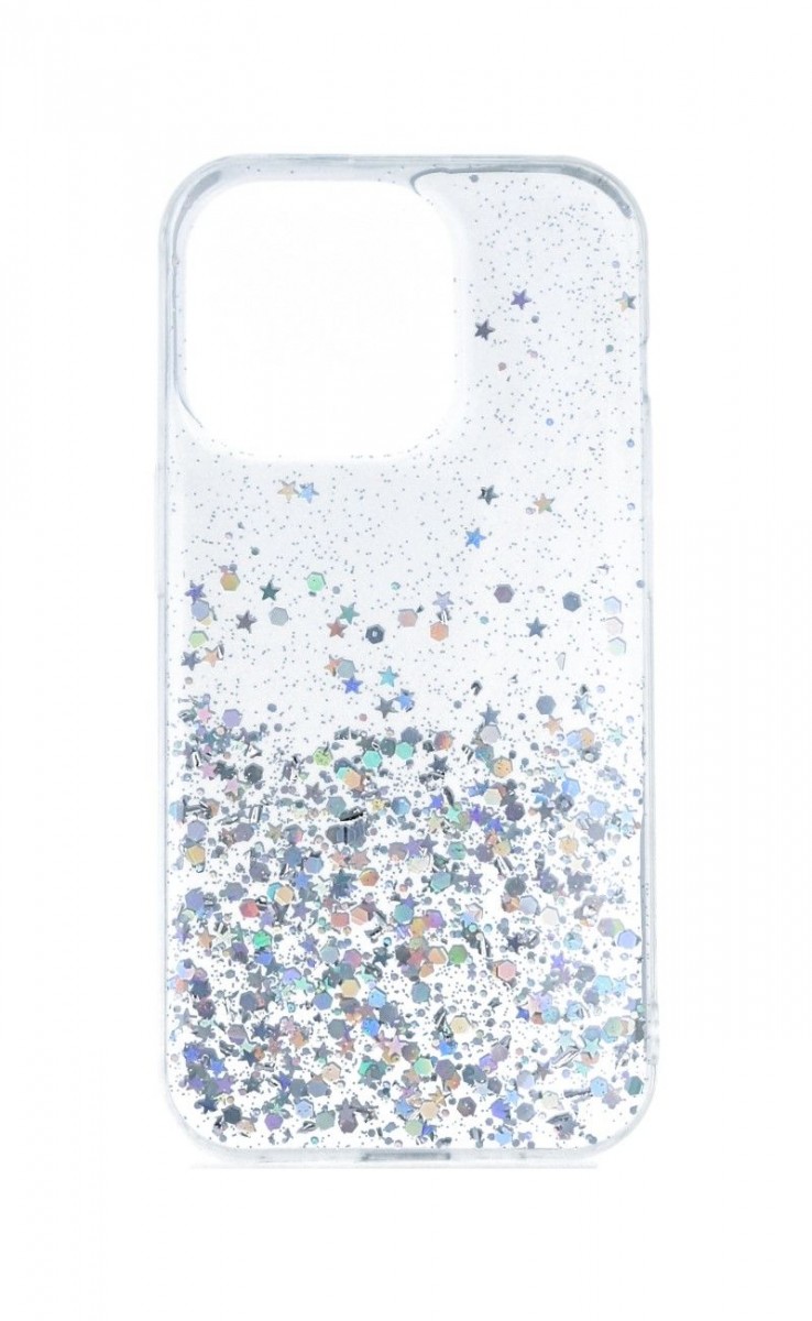 Zadní pevný kryt TopQ na mobil iPhone 14 Pro Brilliant Transparent