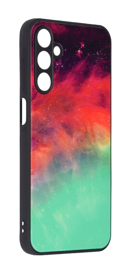 Zadní pevný kryt Techsuit Glaze na mobil Samsung A15 Fiery Ocean
