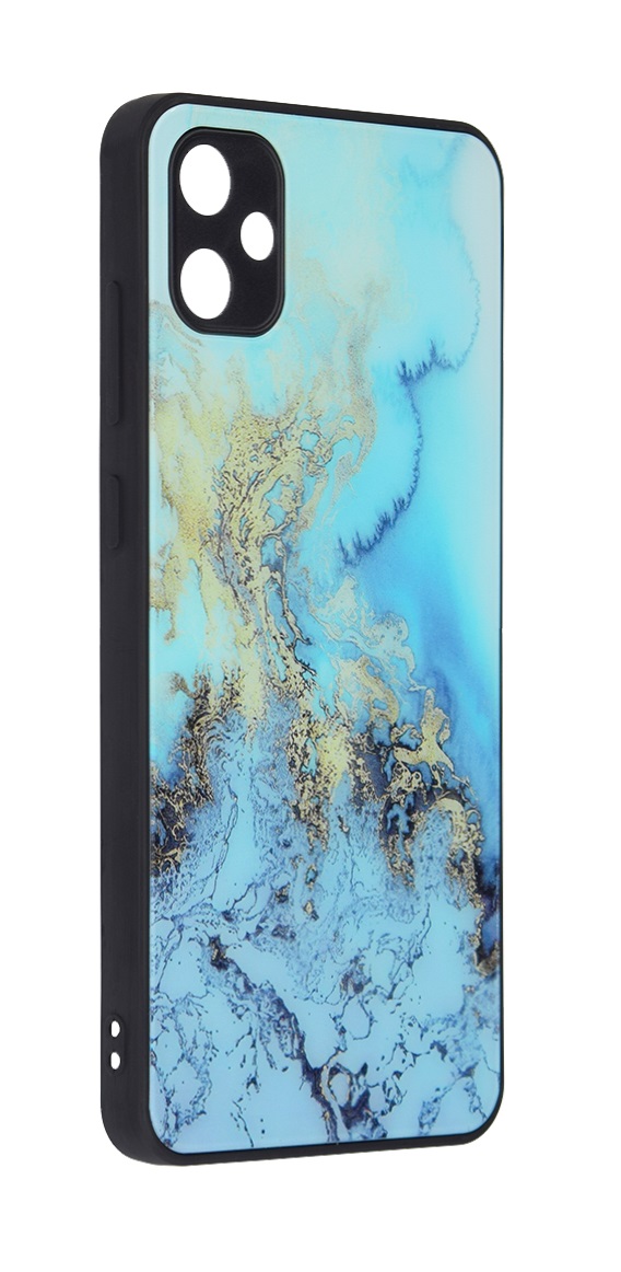 Zadní pevný kryt Techsuit Glaze na mobil Samsung A05 Blue Ocean
