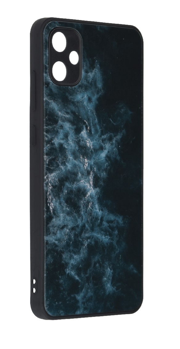 Zadní pevný kryt Techsuit Glaze na mobil Samsung A05 Blue Nebula