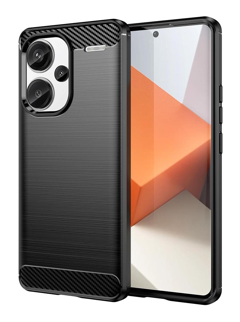Zadní kryt TopQ na mobil Xiaomi Redmi Note 13 Pro+ černý