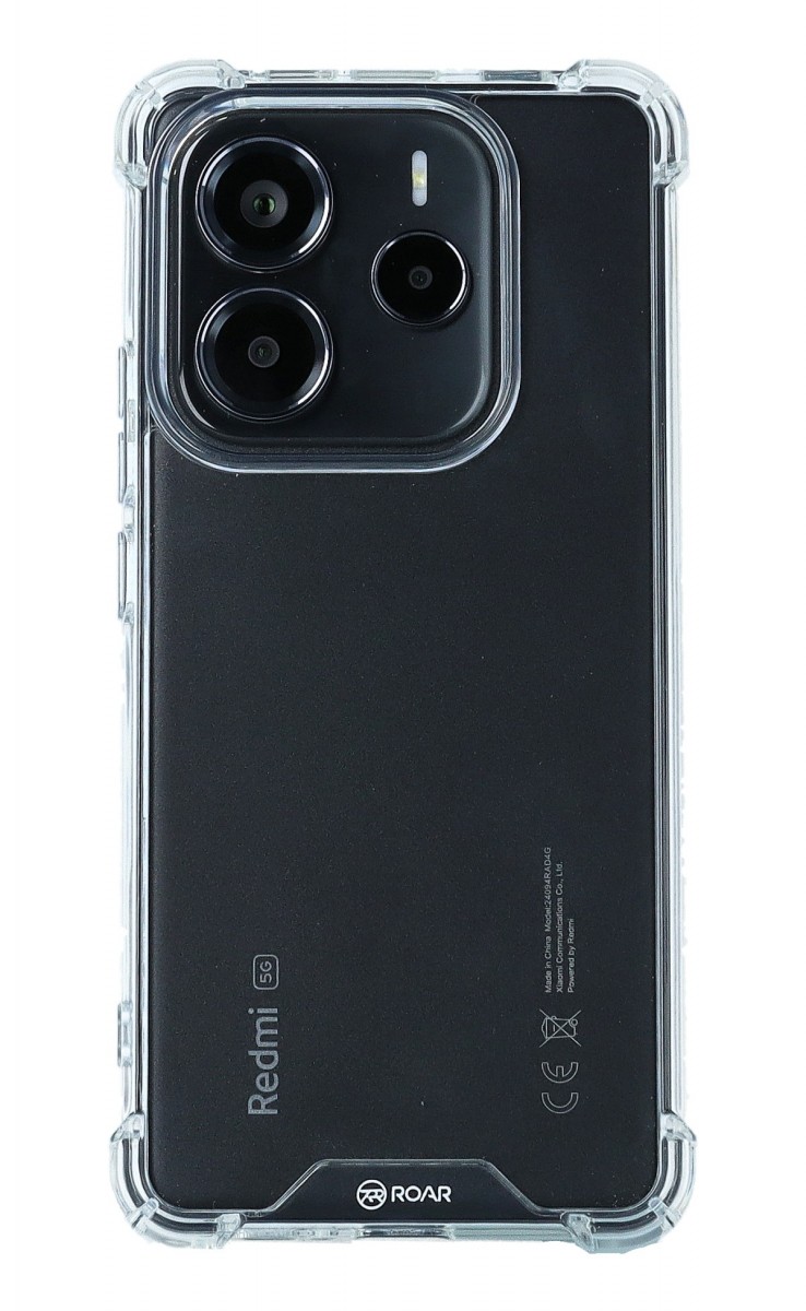 Zadní pevný kryt Roar Armor HD Clear na mobil Xiaomi Redmi Note 14 5G průhledný
