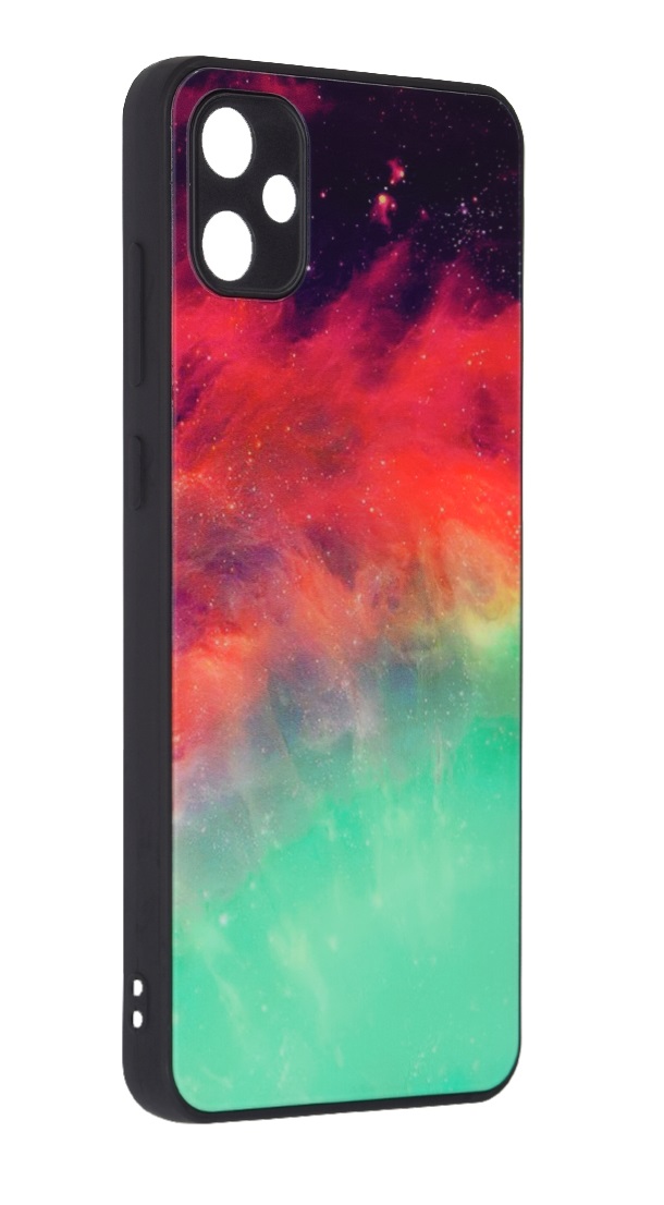 Zadní pevný kryt Techsuit Glaze na mobil Samsung A05 Fiery Ocean