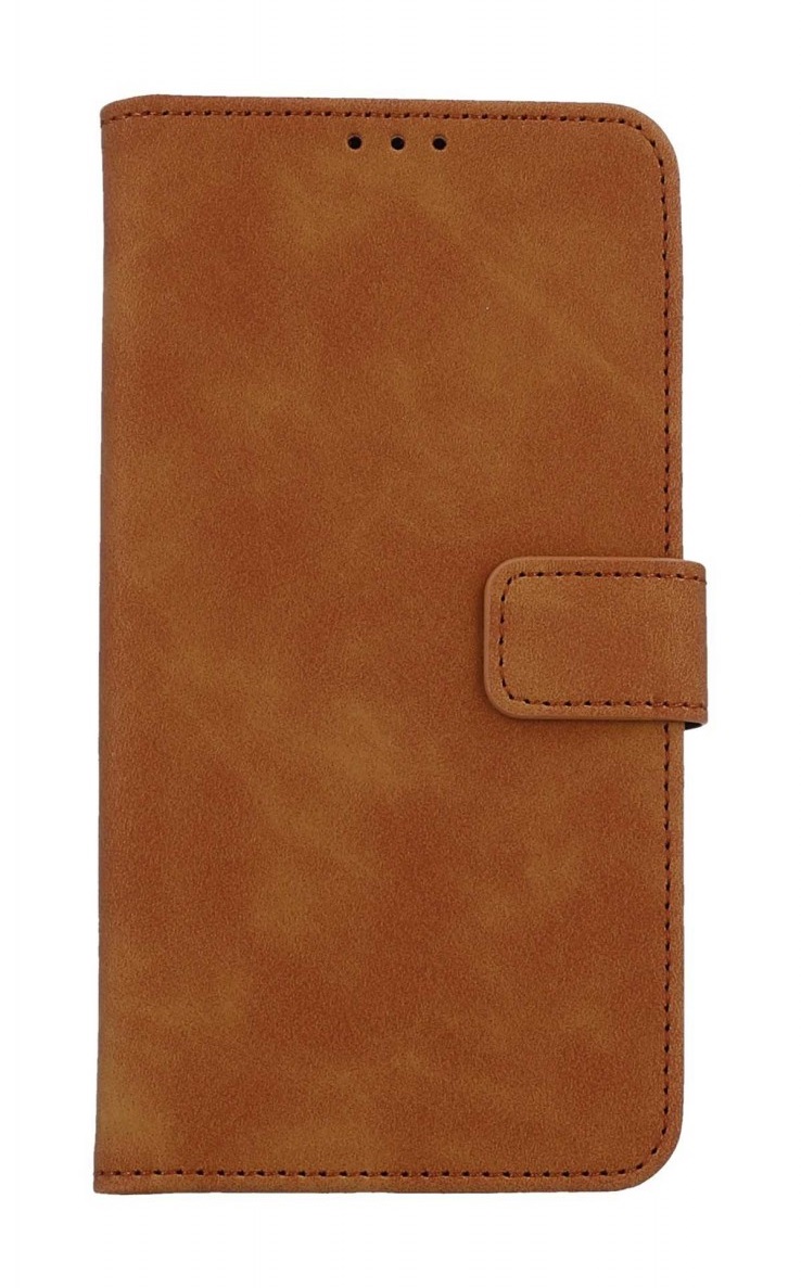 Knížkové pouzdro TopQ Tender na mobil Samsung A55 hnědé