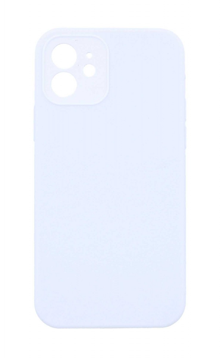 Zadní kryt TopQ Essential na mobil iPhone 12 bílý VADA