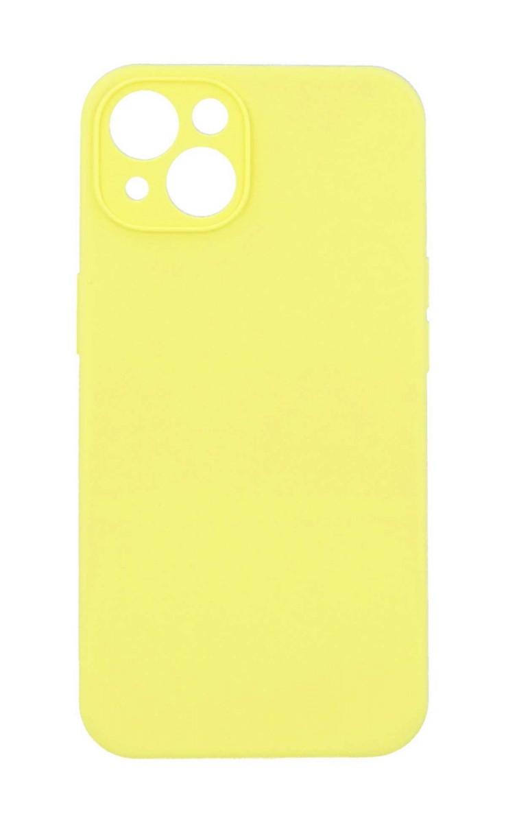 Zadní kryt TopQ Essential na mobil iPhone 13 žlutý VADA