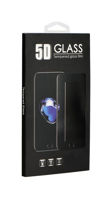 Tvrzené sklo BlackGlass na mobil Samsung A37 5G 5D černé