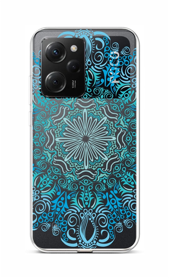 Zadní kryt TopQ na mobil Xiaomi Poco X5 Pro 5G Blue Mandala