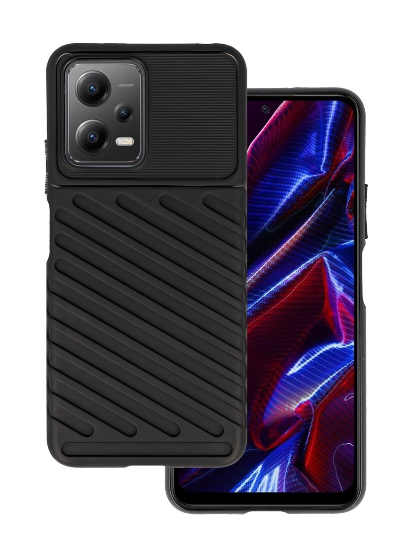 Zadní kryt TopQ Thunder na mobil Xiaomi Redmi Note 12 5G černý